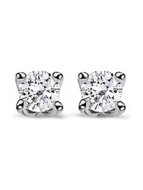 Earrings made of Platinum with Diamond