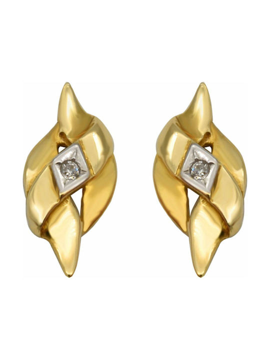 Earrings made of Gold 14K