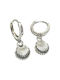 Earrings Hoops made of Silver