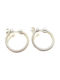 Earrings Hoops made of Silver