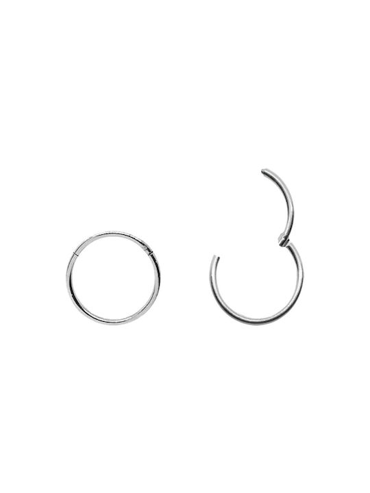 Earrings Hoops Titanium