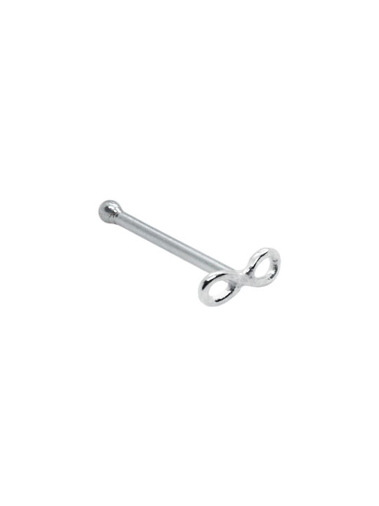 Nose Earring Bar made of Silver