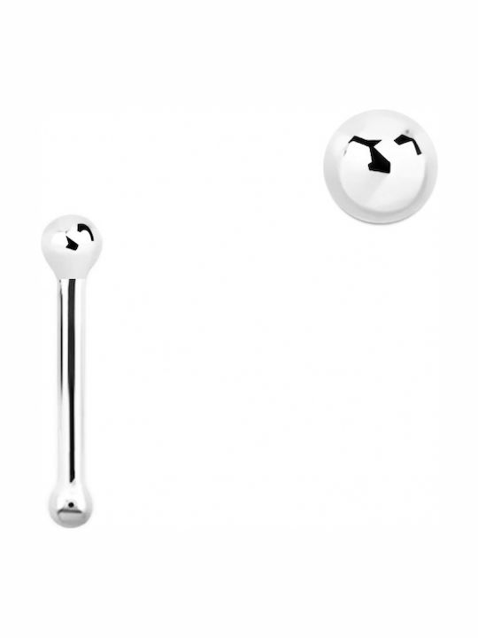 Nose Piercing Made of 14K Platinum