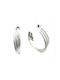 Earrings Hoops made of Steel Gold Plated