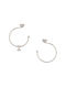 Earrings Hoops made of Silver