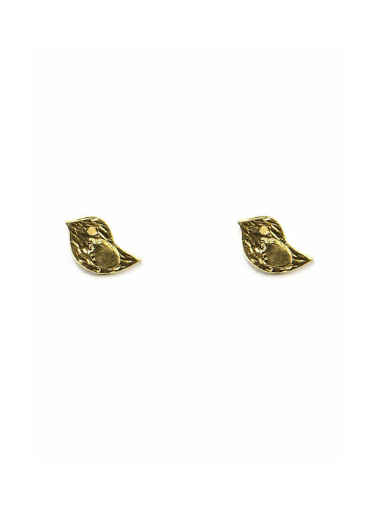 Earrings made of Silver Gold Plated