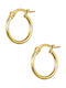 Kritsimis Earrings Hoops made of Gold 14K