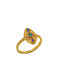 Women's Ring from Silver Gold Plated