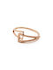 Women's Ring from Steel Gold Plated