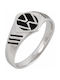 Women's Ring from Silver Gold Plated