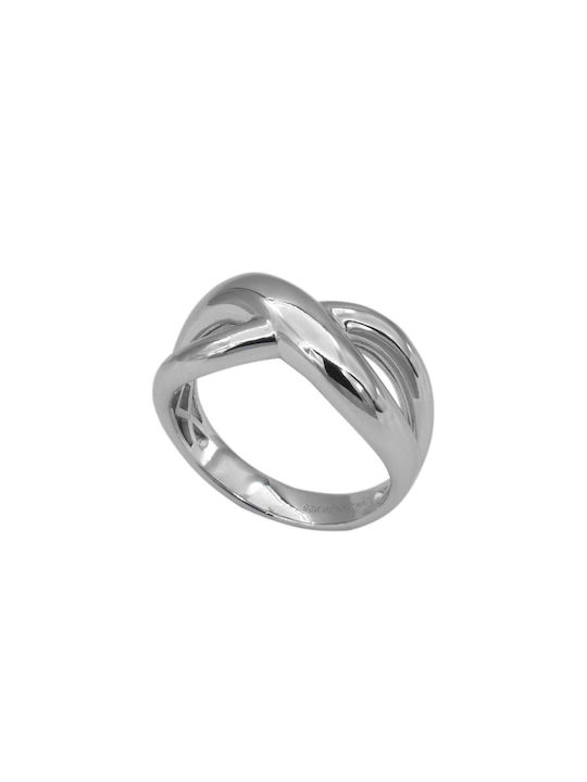 Damen Ring aus Silber Vergoldet