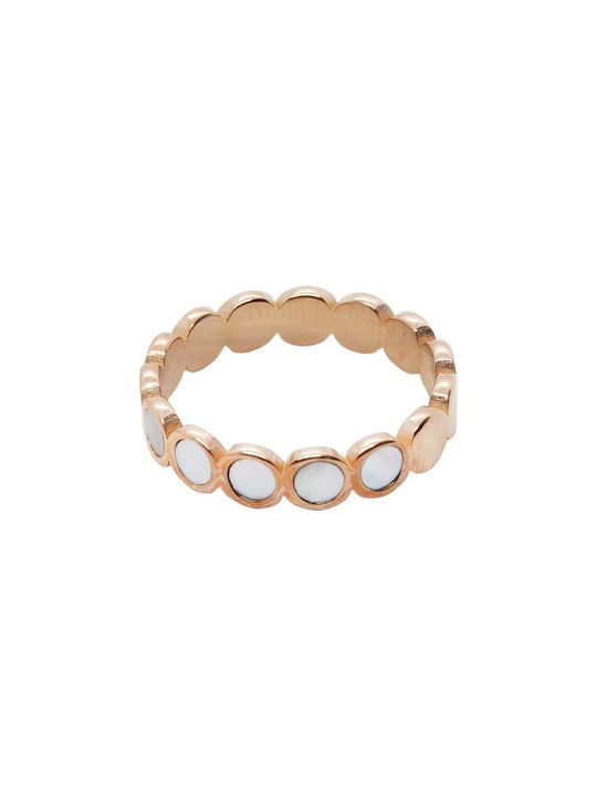 Women's Gold Plated Steel Ring