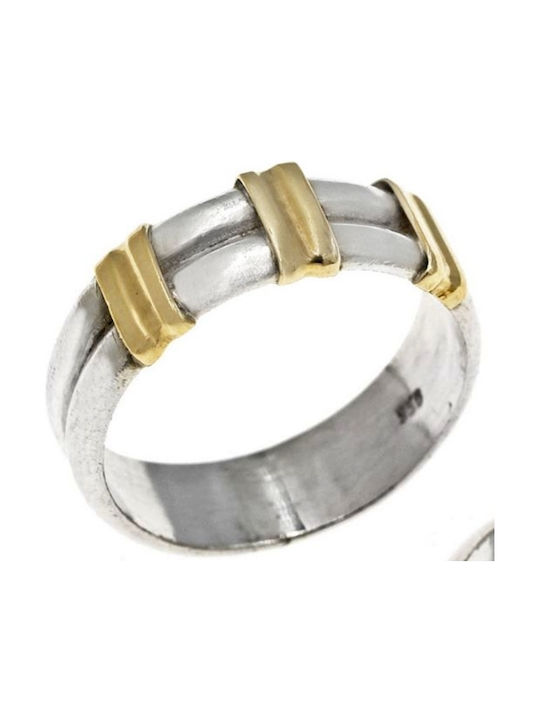 Women's Gold Plated Silver Spinner Ring