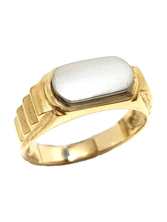 Women's Ring from White Gold 14K