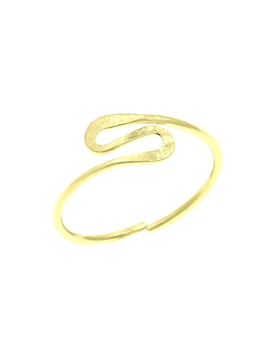 Women's Chevalier Ring from Silver Gold Plated