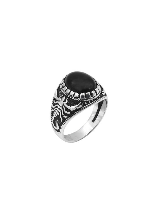 Damen Ring aus Silber Vergoldeter