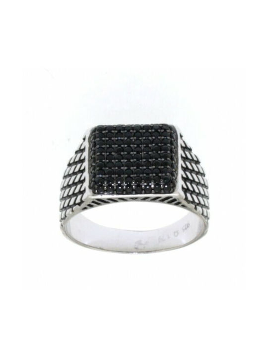 Men's Gold Plated Silver Ring