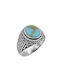 Women's Ring from Silver Gold Plated