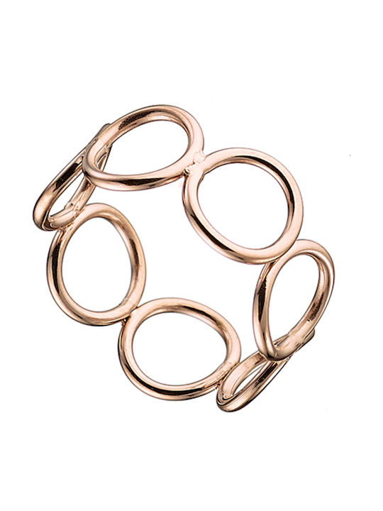 Women's Ring from Steel Gold Plated