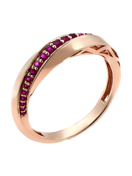 Women's Half Eternity Ring 18K