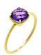Single Stone from Gold 14K