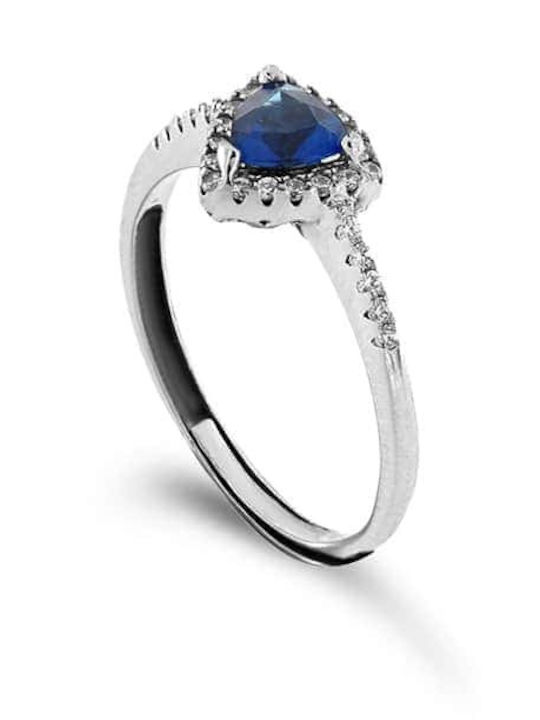 Eforo Ring with Zircon made of Silver