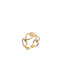 Women's Ring from Steel Gold Plated