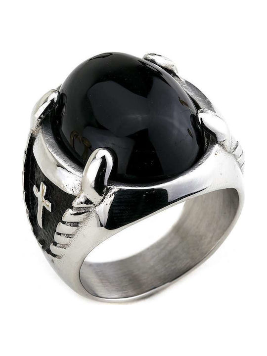 Goldsmith Goldsmith Севалие Мъжки Пръстен от Златна Стомана