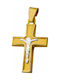 Gold Cross 14K with the Crucified