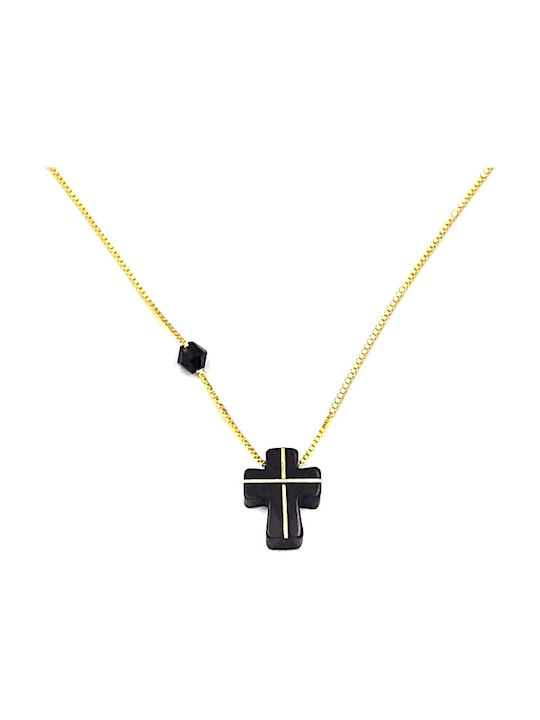 Gold Cross 14K with Chain