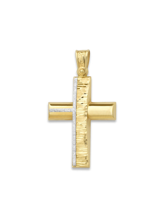 Femeiesc Aur Cruce 14K