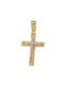 Damen Gold Kreuz 14K