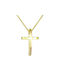 Women's Gold Cross 14K with Chain