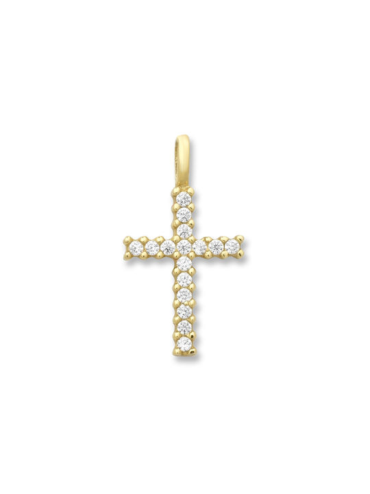 Femeiesc Aur Cruce 14K