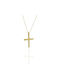 Gold Cross 14K with Chain