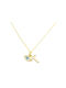 Gold Cross 14K with Chain