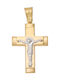 Gold Cross 18K with the Crucified