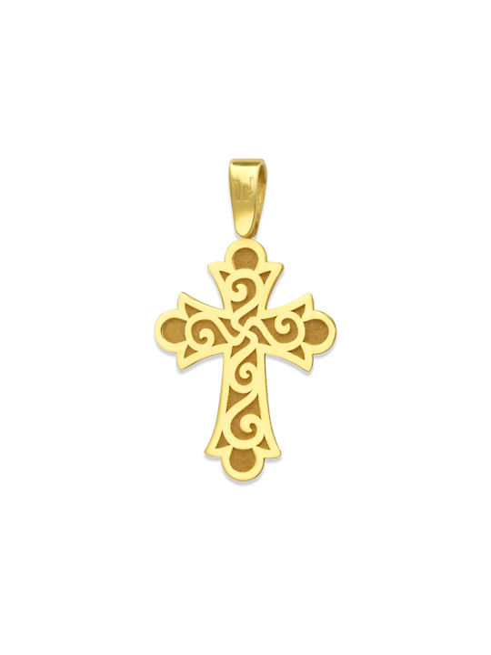 Femeiesc Aur Cruce 14K