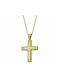 Gold Cross 9K with Chain