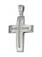 White Gold Cross 14K