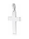 White Gold Cross 14K