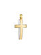 Men's Gold Cross 14K