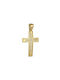 Femeiesc Aur Cruce 14K