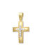 Femeiesc Aur Cruce 14K