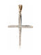 Rose Gold Cross 18K