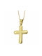 Gold Cross 14K with Chain