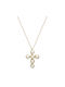 Women's Gold Cross 14K with Chain