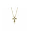 Gold Kreuz 18K mit Kette