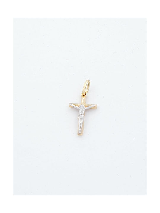 Kirkikosmima Women's Gold Cross 14K with the Crucified