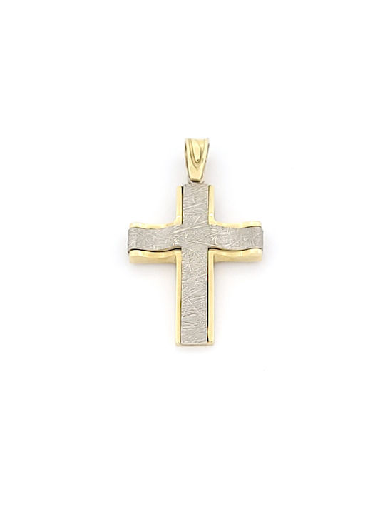 Kirkikosmima Men's Gold Cross 14K